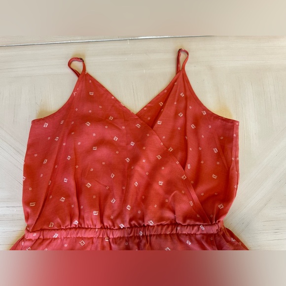 TOAD & CO - Hillrose Spaghetti Strap Wrap Dress w/ Pockets - 100 % Tencel - Sz S - Picture 10 of 15